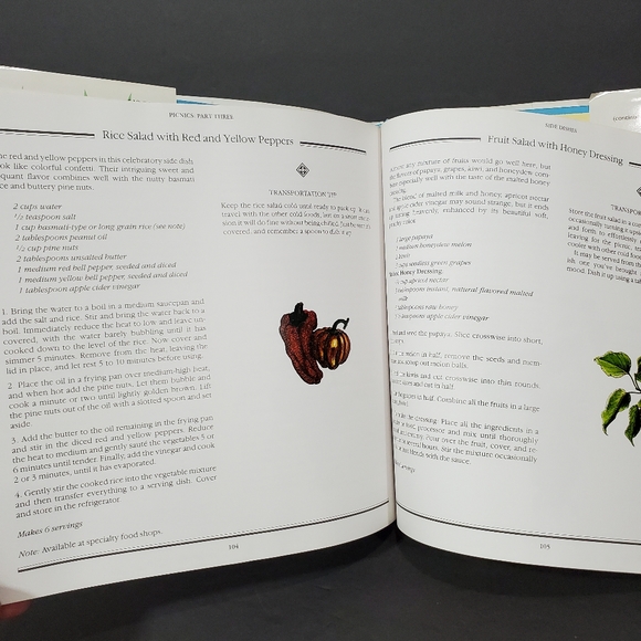 Picnics Book A Running Press Friedman Publishing Group Marilyn Myers NWT Vintage - Picture 10 of 12